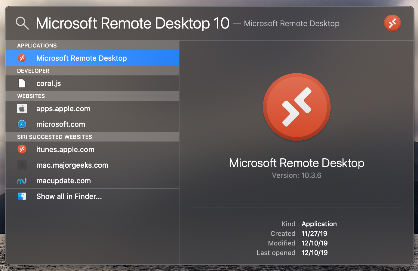 remote desktop connection mac app store